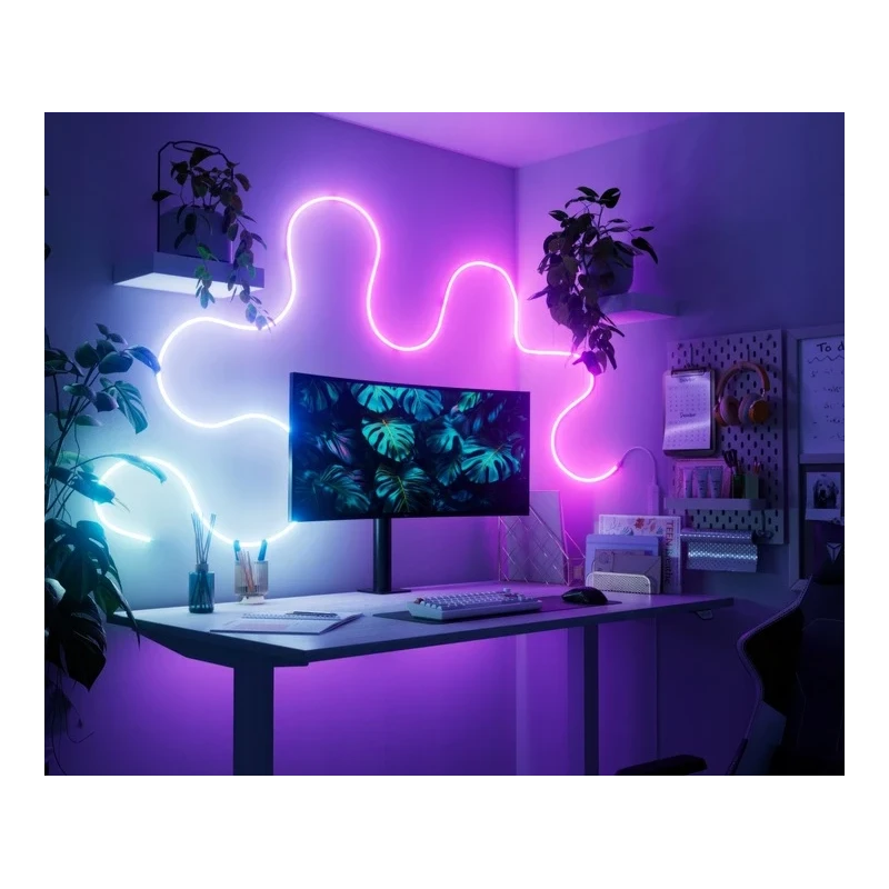 Nanoleaf Smart Multicolour Rope Light - elastyczna, inteligentna, neonowa listwa LED 5 m
