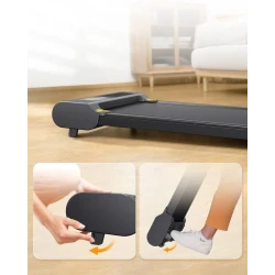 UREVO Spacewalk E3S Domowa bieżnia elektryczna pod łóżko walkingpad czarna