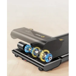 UREVO Spacewalk Lite Domowa bieżnia elektryczna pod łóżko walkingpad czarna