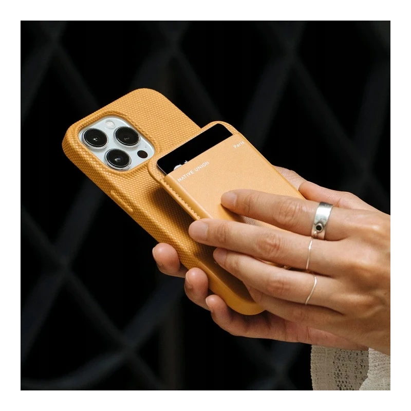 Native Union (Re)Classic Wallet - skórzany portfel kompatybilny z MagSafe (kraft)