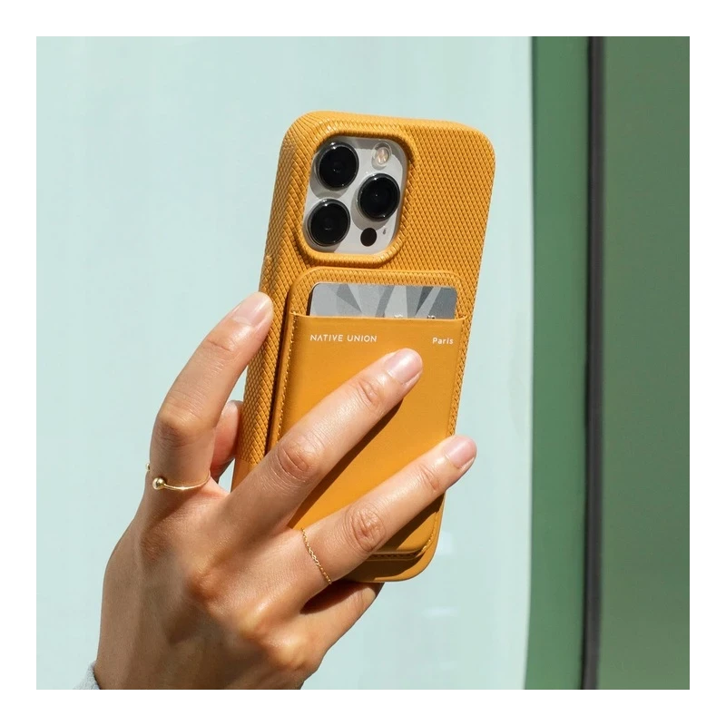 Native Union (Re)Classic Wallet - skórzany portfel kompatybilny z MagSafe (kraft)