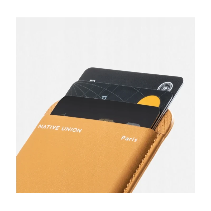 Native Union (Re)Classic Wallet - skórzany portfel kompatybilny z MagSafe (kraft)