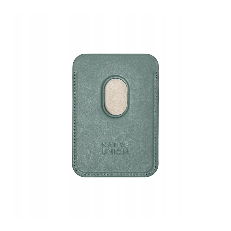 Native Union (Re)Classic Wallet - skórzany portfel kompatybilny z MagSafe (slate green)