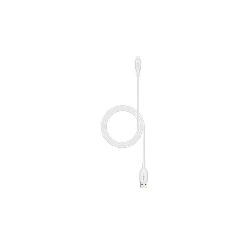 Mophie Essentials - kabel lightning - USB-A 1m (white)