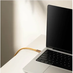 Native Union Pro przewód z zapięciem oplot kabel USB-C / USB-C 2.4m 240W (kraft)