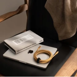 Native Union Pro przewód z zapięciem oplot kabel USB-C / USB-C 2.4m 240W (kraft)