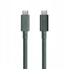 Native Union Pro przewód z zapięciem oplot kabel USB-C / USB-C 2.4m 240W (slate green)