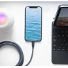 Native Union XL przewód w oplocie z zapięciem kabel USB-C - Lightning 3m (zebra)