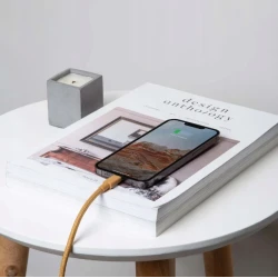 Native Union XL przewód w oplocie z zapięciem kabel USB-C - Lightning 3m (zebra)