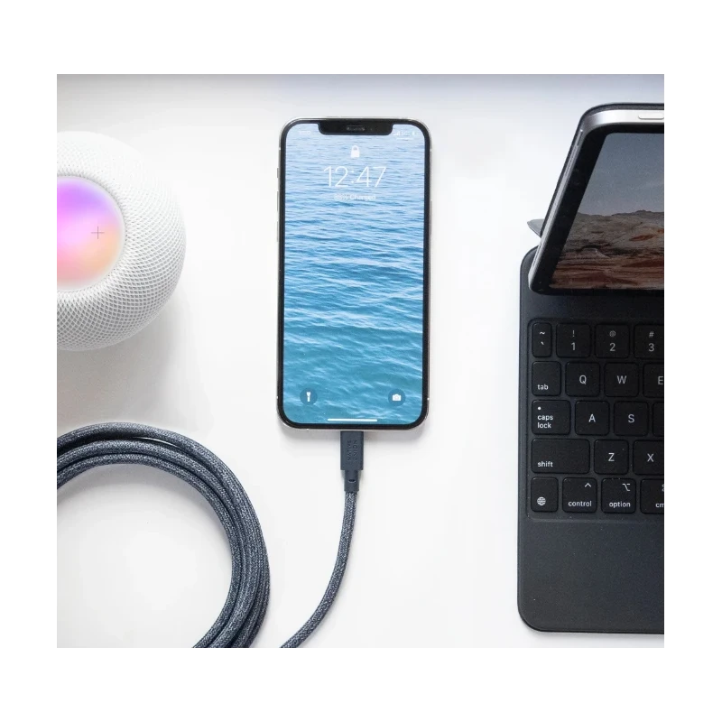 Native Union Belt Cable XL - kabel USB-C - lightning, 3 m (cosmos)