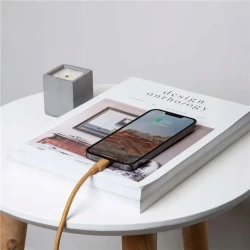 Native Union XL przewód w oplocie z zapięciem kabel USB-C - Lightning 3m (kraft)