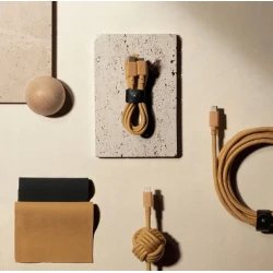 Native Union XL przewód w oplocie z zapięciem kabel USB-C - Lightning 3m (kraft)