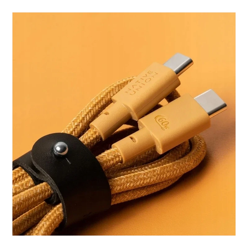 Native Union Belt Cable - kabel USB-C - USB-C, 1,2 m (kraft)