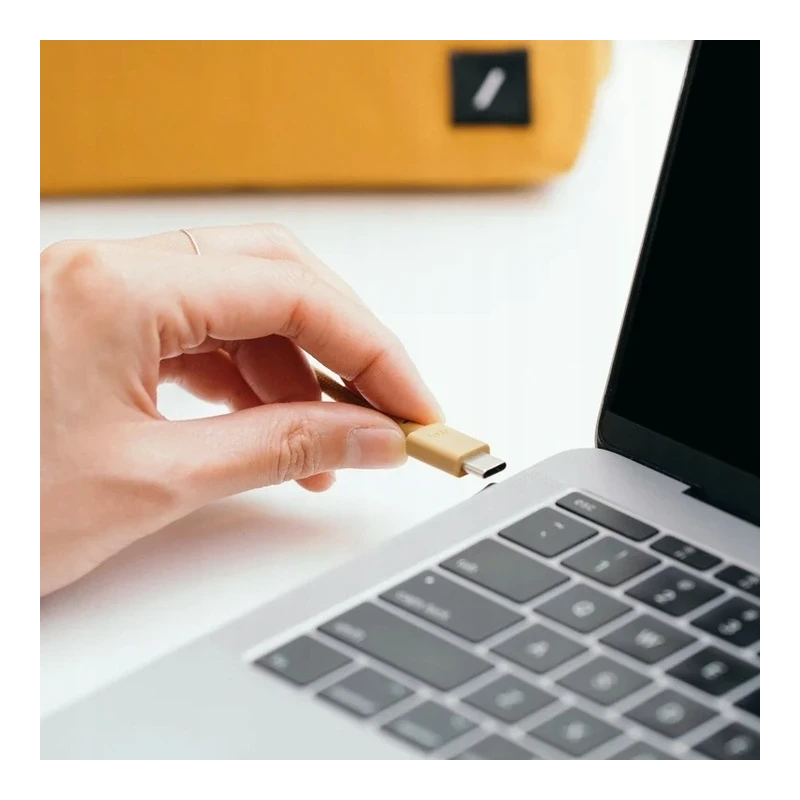 Native Union Belt Cable - kabel USB-C - USB-C, 1,2 m (kraft)