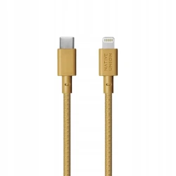 Native Union przewód w oplocie z zapięciem kabel USB-C - Lightning 1,2m (kraft)