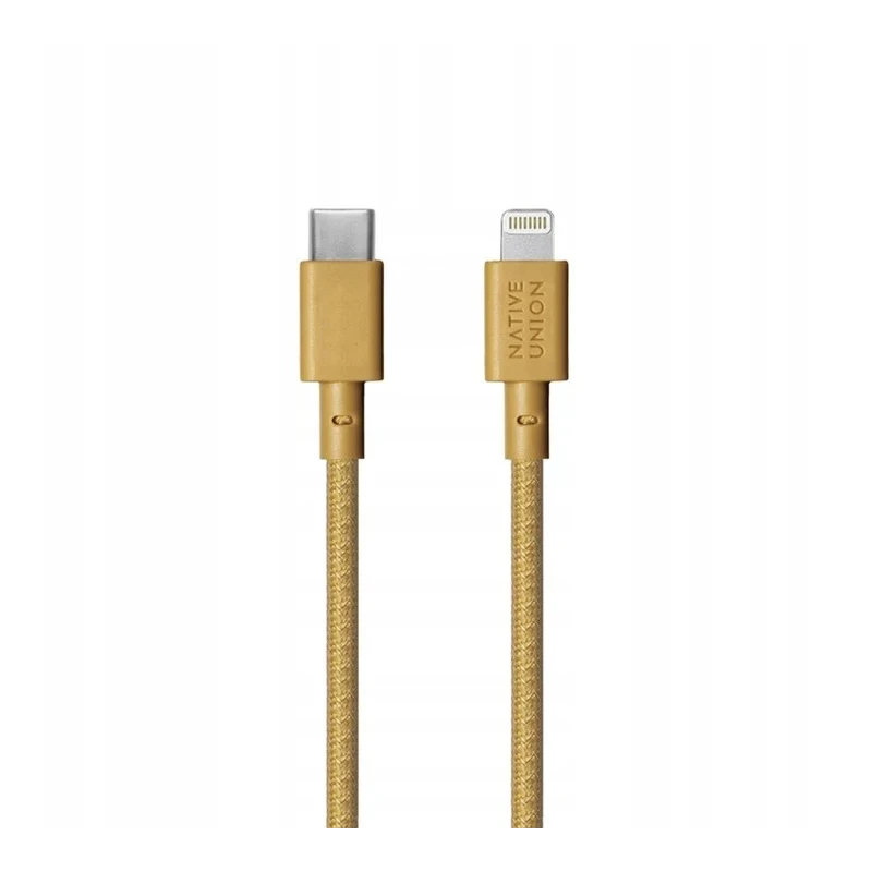 Native Union Belt Cable (USB-C – Lightning) 1.2m, kraft