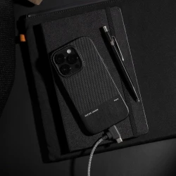 Native Union Duo podwójny przewód w oplocie kabel USB-C-Lighting/USB-C 1,5m (slate green)