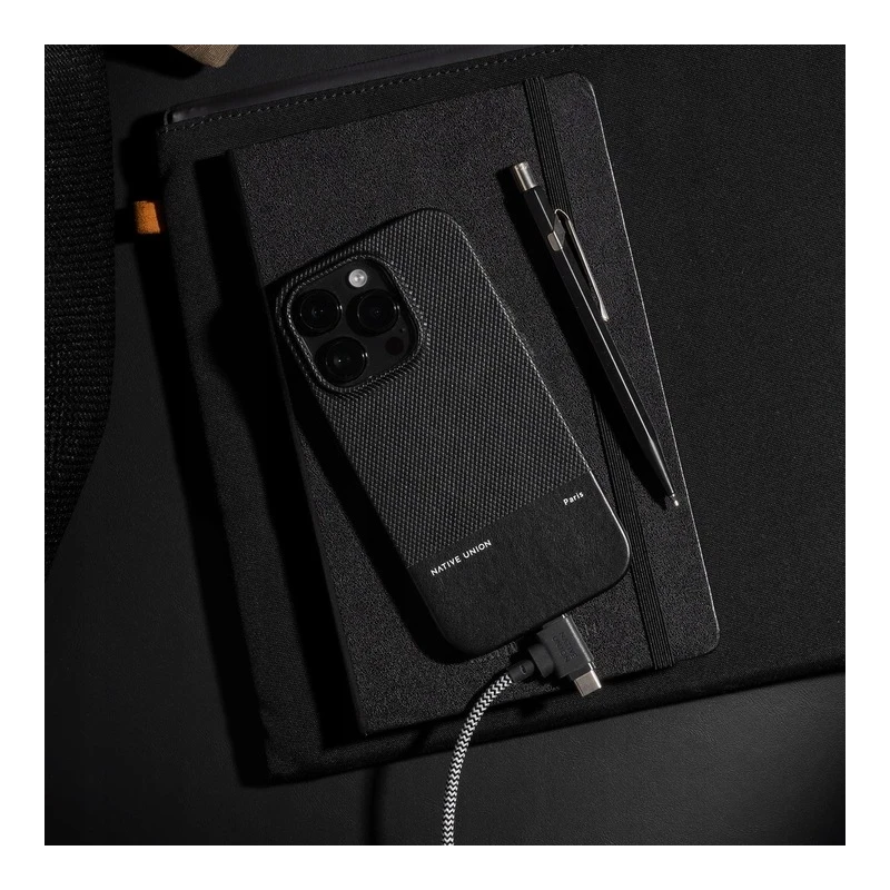 Native Union Belt Cable Duo - kabel USB-C - USB-C / lightning, 1,5 m (slate green)