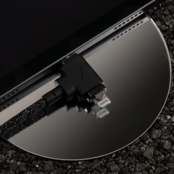 Native Union Duo podwójny przewód w oplocie kabel USB-C-Lighting/USB-C 1,5m (cosmos)