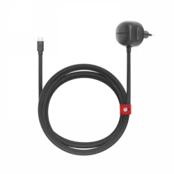 Twelve South PowerCord EU - ładowarka sieciowa 30W z kablem USB-C 3m (slate)