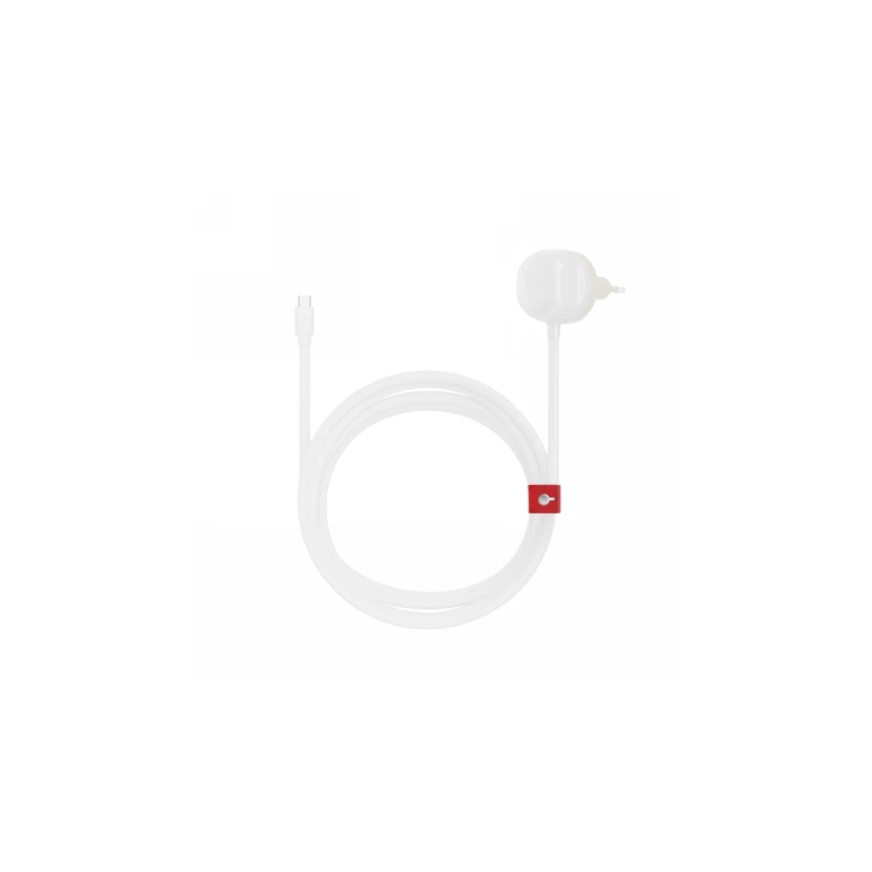 Twelve South PowerCord EU - ładowarka sieciowa 30W z kablem USB-C 3m (white/dune)