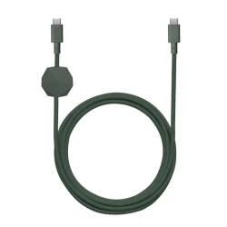 Native Union Anchor 240W mocny przewód kabel w oplocie USB-C - USB-C 3m (slate green)