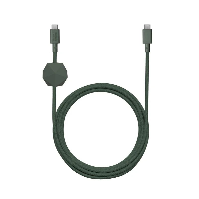 Native Union Anchor Cable 240W - kabel USB-C - USB-C, 3 m (slate green)