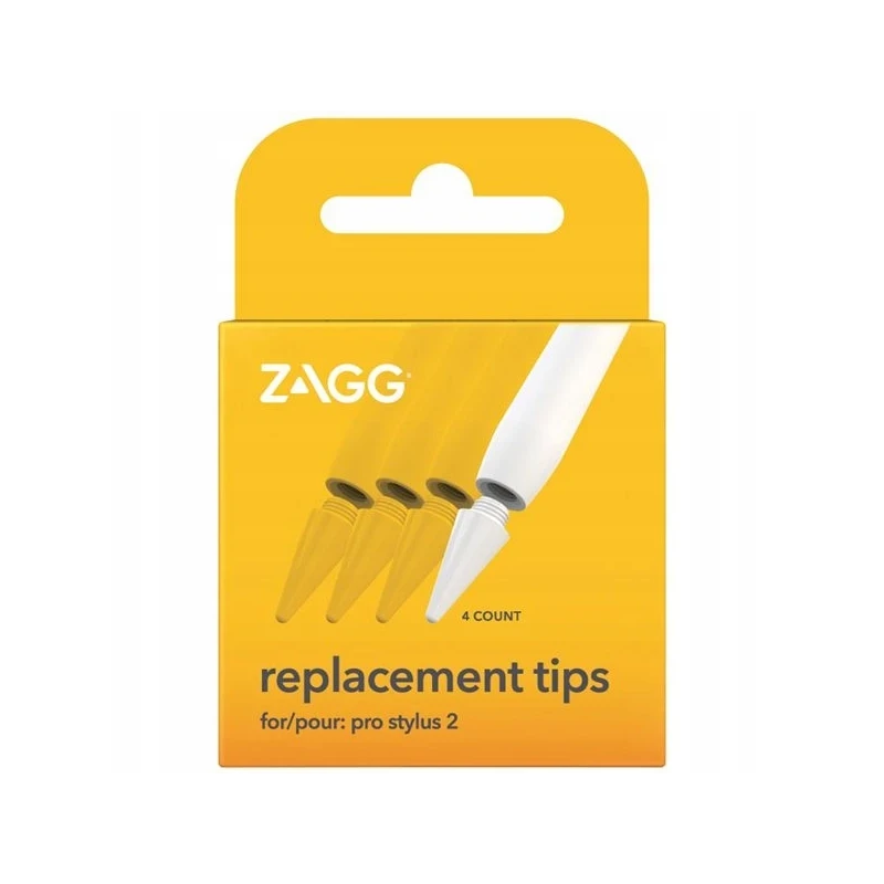 ZAGG wymienne końcówki do rysika ZAGG Pro Stylus 2 - 4szt w zestawie białe