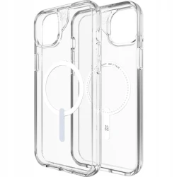 ZAGG Crystal Palace Snap obudowa ochronna iPhone 14/15 Plus z MagSafe clear