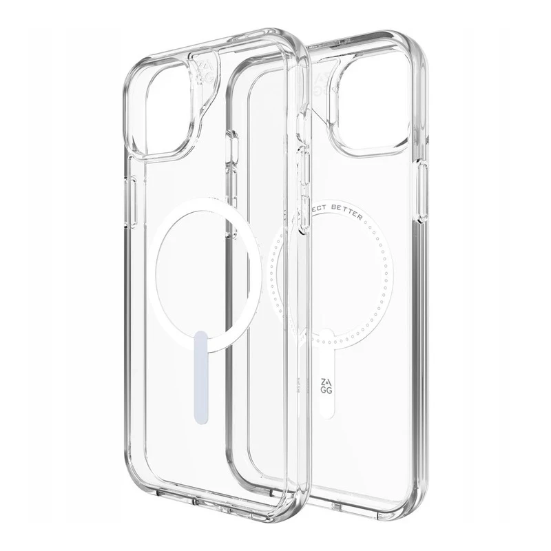 ZAGG Crystal Palace Snap obudowa ochronna iPhone 14/15 Plus z MagSafe clear