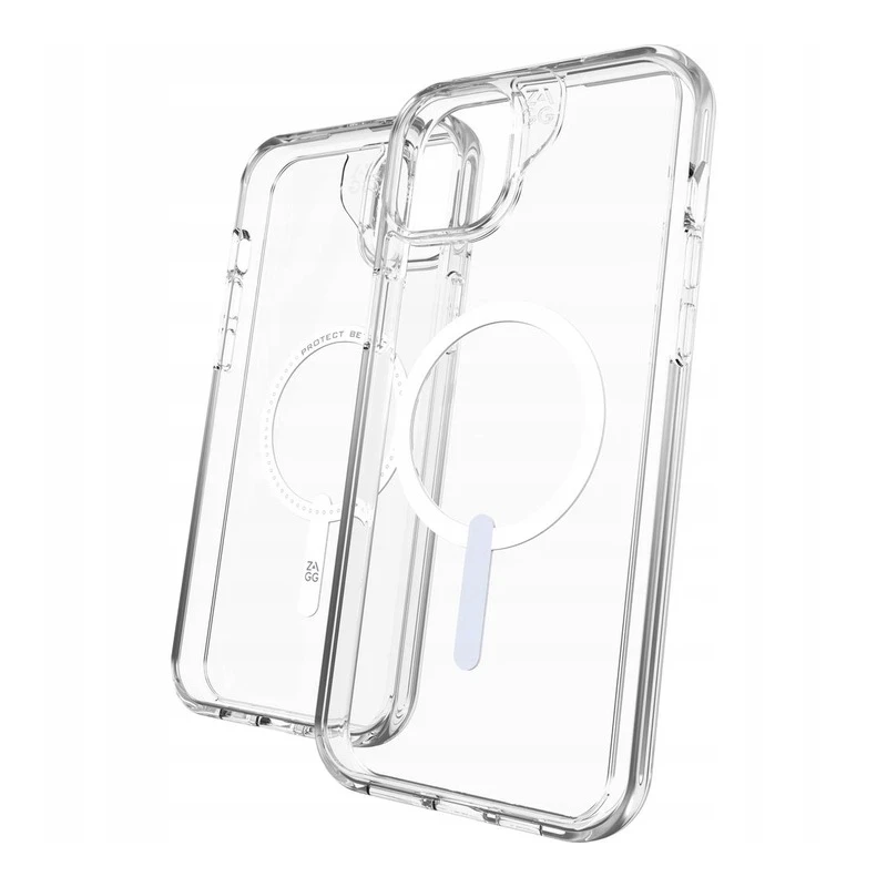 ZAGG Crystal Palace Snap obudowa ochronna iPhone 14/15 Plus z MagSafe clear