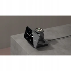 ZENS Nightstand Charger Pro 2w1 ładowarka bezprzewodowa Qi2 15W MagSafe