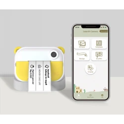 myFirst Camera Insta Wi - aparat natychmiastowy dla dzieci z drukarką i możliwością drukowania etykiet, ekranem 2.4" IPS, z podw