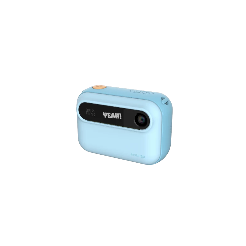myFirst Camera Insta 20 - aparat natychmiastowy dla dzieci z drukarką i możliwością drukowania etykiet, ekranem 3" Full HD IPS i
