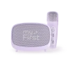myFirst Voice 2 - zestaw do karaoke dla dzieci - mikrofon i głośnik bezprzewodowy z efektami modyfikacji dźwięku (purple)