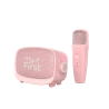 myFirst Voice 2 - zestaw do karaoke dla dzieci - mikrofon i głośnik bezprzewodowy z efektami modyfikacji dźwięku (pink)