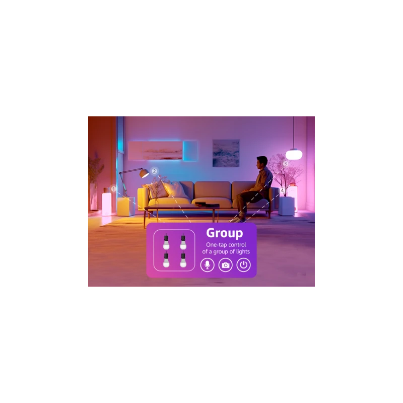 Lepro B1 AI Smart Bulb E27 - inteligentne żarówki E27 (2szt)