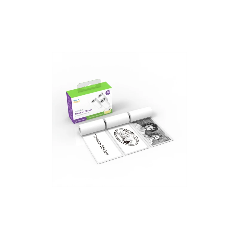 myFirst Camera Insta Thermal Sticker- naklejki termiczne, wkłady do Insta2/Wi/20 (3 rolki x 3m)