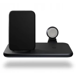 ZENS Aluminium 4w1 Wireless Charger bezprzewodowa stacja ładująca (45W)+USB