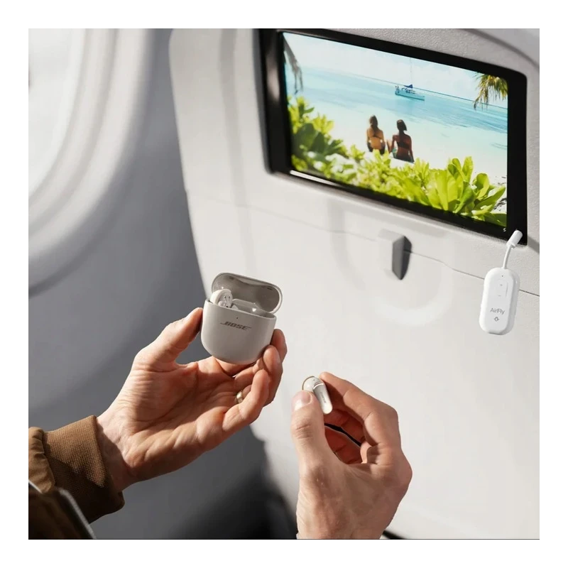 Twelve South AirFly Pro 2 - adapter Bluetooth do wejścia 3,5mm jack kompatybilny z AirPods i innymi słuchawkami Bluetooth, do 2