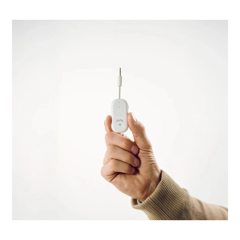 Twelve South AirFly Pro 2 - adapter Bluetooth do wejścia 3,5mm jack kompatybilny z AirPods i innymi słuchawkami Bluetooth, do 2