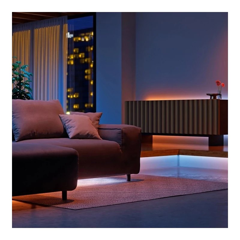 Nanoleaf Essentials Smart Multicolour HD Lightstrip Starter Kit - taśma ledowa 5m, 550 Lm 18W 2700K-6500K, kontroler w zestawie 