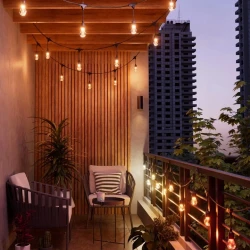 Nanoleaf Outdoor String Light Girlanda Ogrodowa 30m Matter, Wi-Fi, iOS IP65