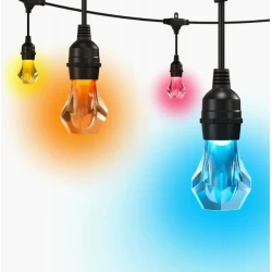 Nanoleaf Outdoor String Light Girlanda Ogrodowa 15m Matter, Wi-Fi, iOS IP65