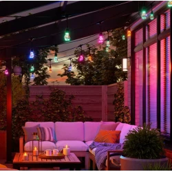 Nanoleaf Outdoor String Light Girlanda Ogrodowa 15m Matter, Wi-Fi, iOS IP65