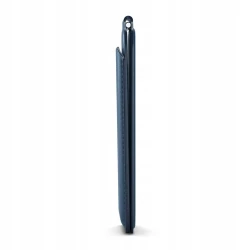 Satechi Vegan-Leather Wallet Stand portfel, podstawka iPhone skóra MagSafe (blue)