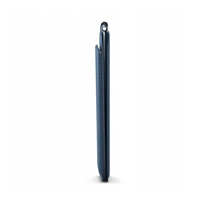 Satechi Vegan-Leather Wallet Stand portfel, podstawka iPhone skóra MagSafe (blue)
