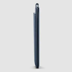 Satechi Vegan-Leather Wallet Stand portfel, podstawka iPhone skóra MagSafe (blue)