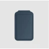 Satechi Vegan-Leather Wallet Stand portfel, podstawka iPhone skóra MagSafe (blue)