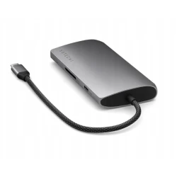 Satechi USB-C Multiport Adapter 8K USB-C, HDMI, 3x USB 3.2 Gen2 10Gbps, SD